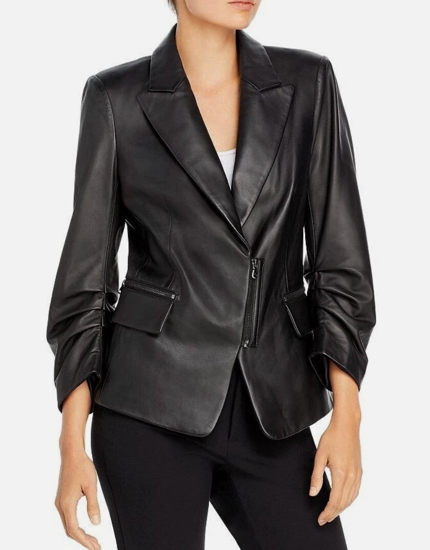 Kobi Halperin Lam Leather Jacket