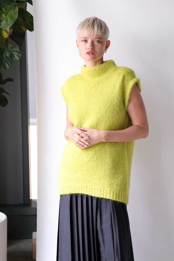 Tibi Claude mohair-blend turtleneck - Size S