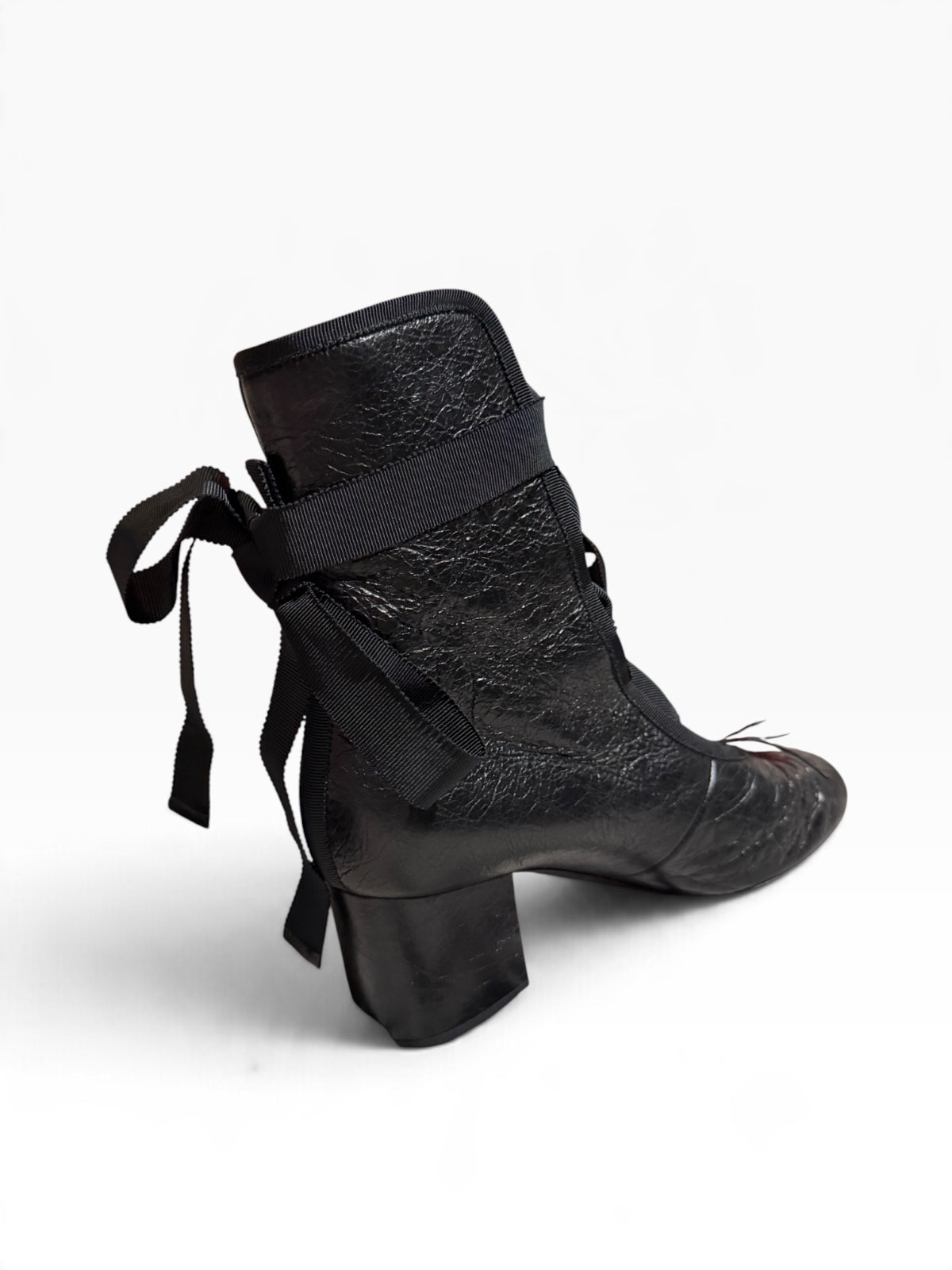 Valentino Ballet Lace-up Booties