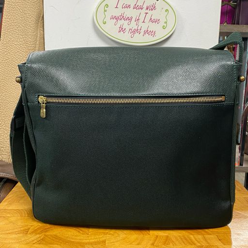 Louis Vuitton Hunter Green Bastille Messenger Bag