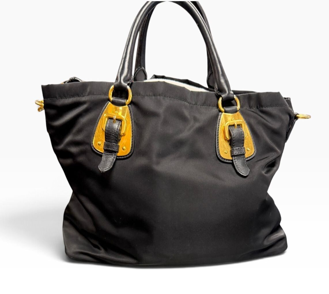 Prada Tessuto nylon top handle bag