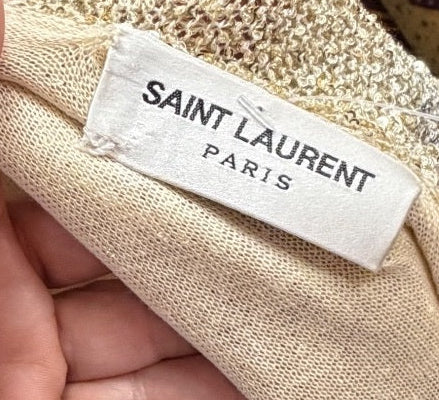 Saint Laurent Sequin Dress