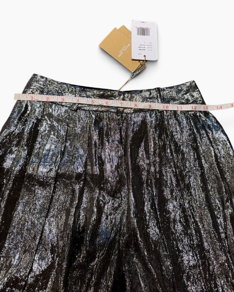 NWT Michael Kors Collection Metallic Trousers