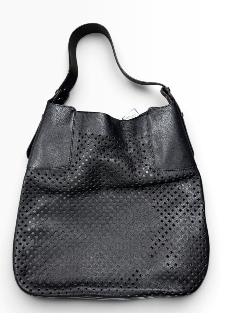 Bally Perforated Leather Shoulder Bag