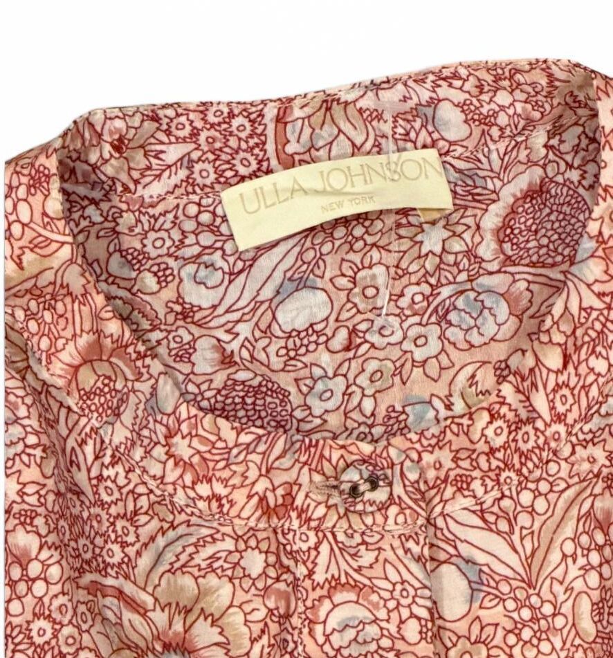 Ulla Johnson Belted Floral Dress