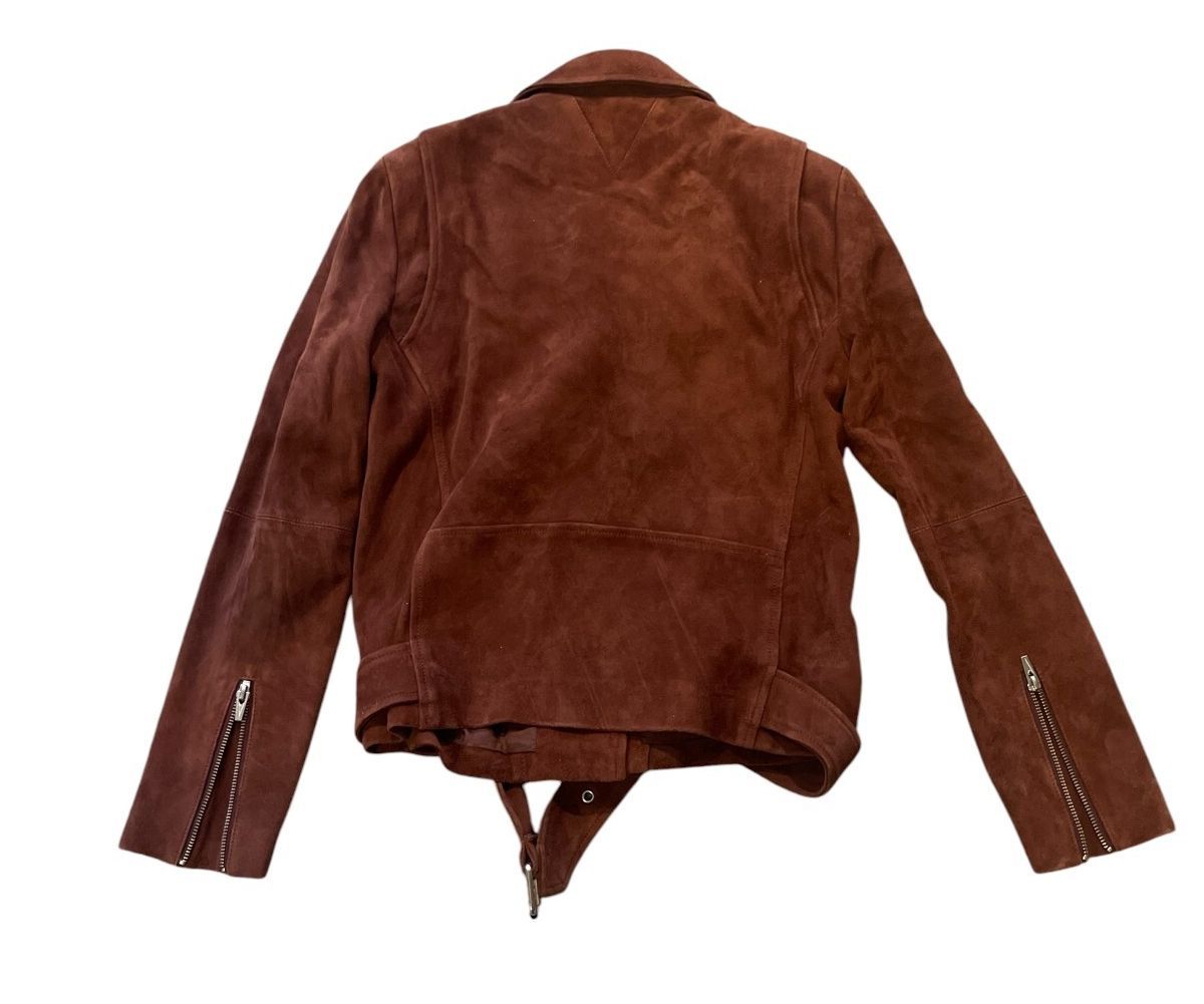 Veda Jayne suede moto jacket