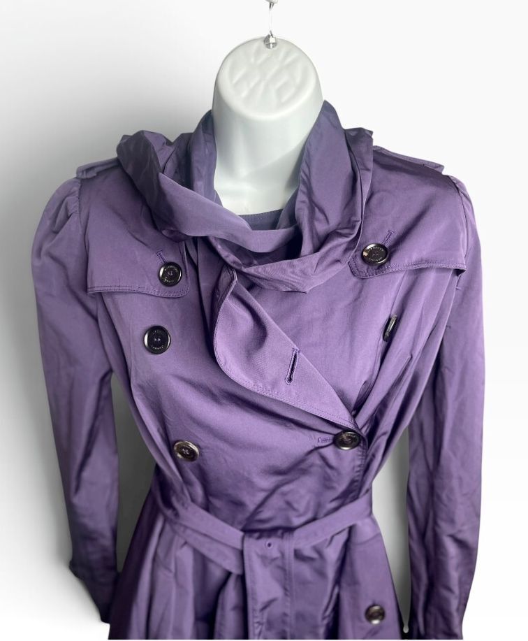 Burberry Trench Coat w/ attached scarf