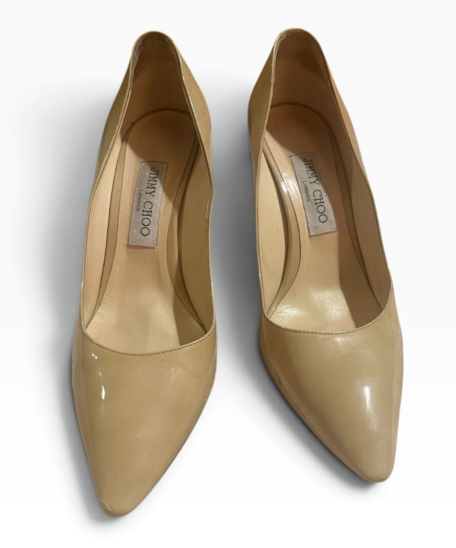 Jimmy Choo Patent Pumps - Size 39