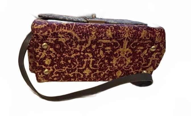 Santoni x Rubelli “Zecchinetta” Fabric Bag