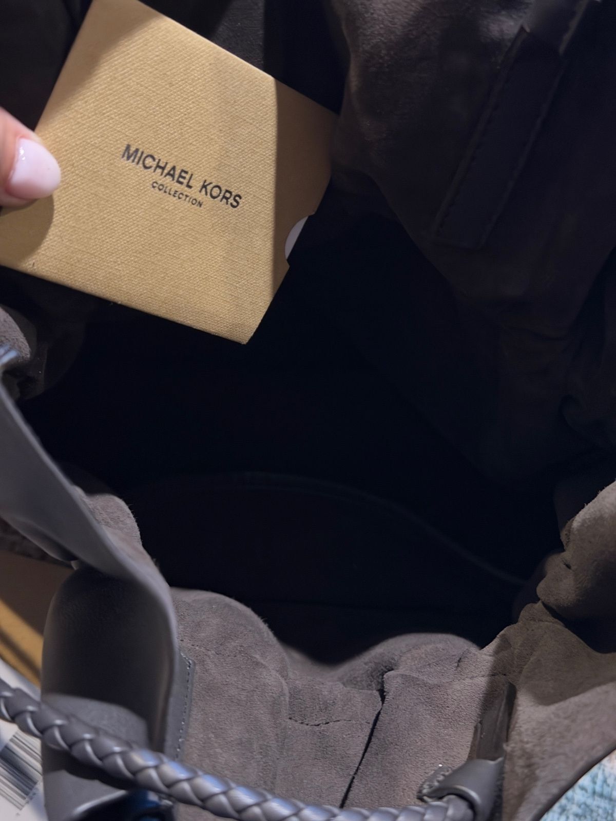 NWT Michael Kors Collection Stevie Drawstring Tote