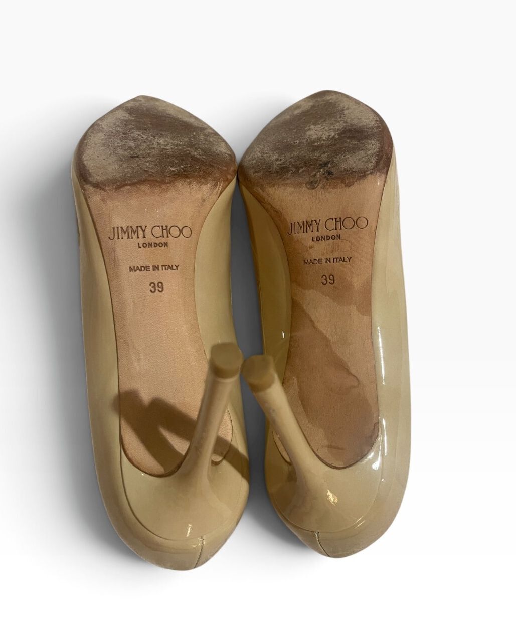 Jimmy Choo Patent Pumps - Size 39