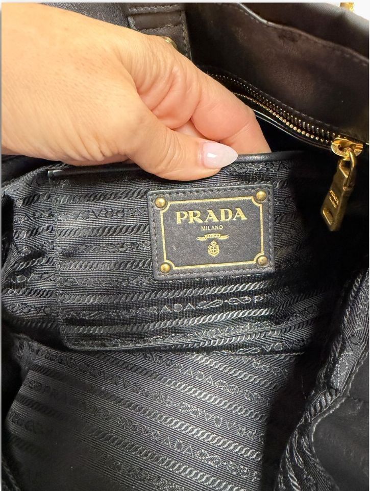 Prada Tessuto nylon top handle bag