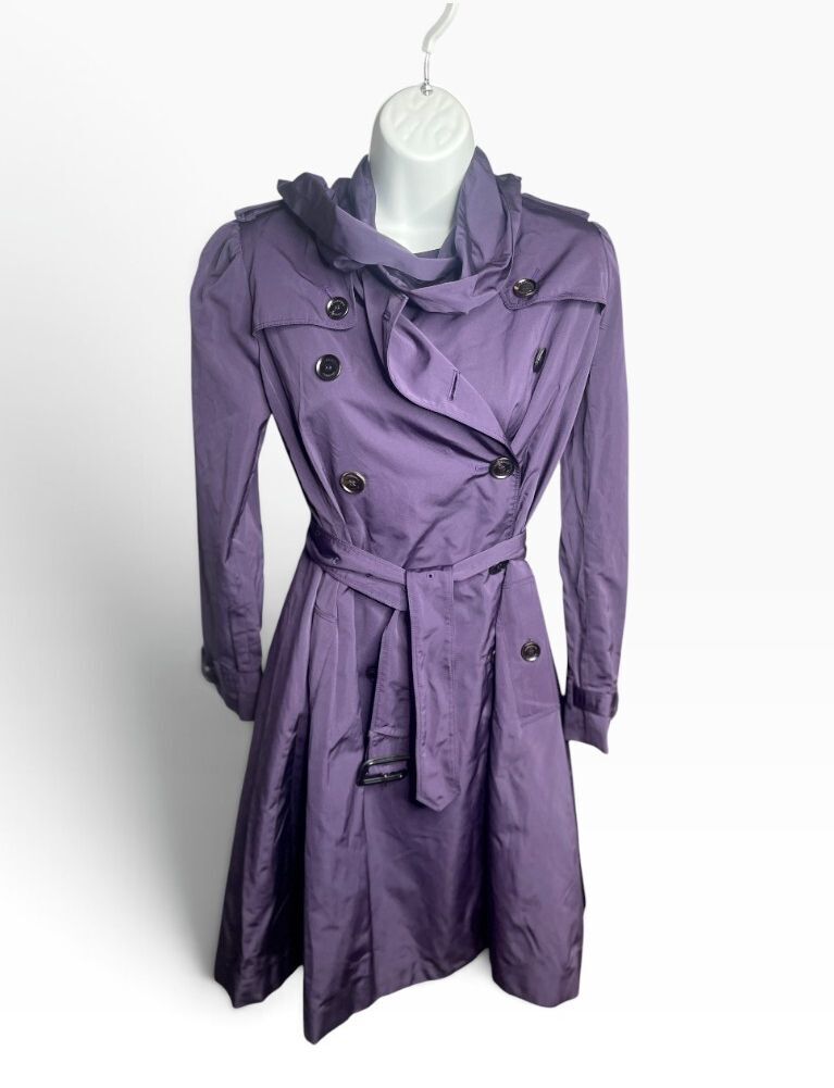 Burberry Trench Coat w/ attached scarf