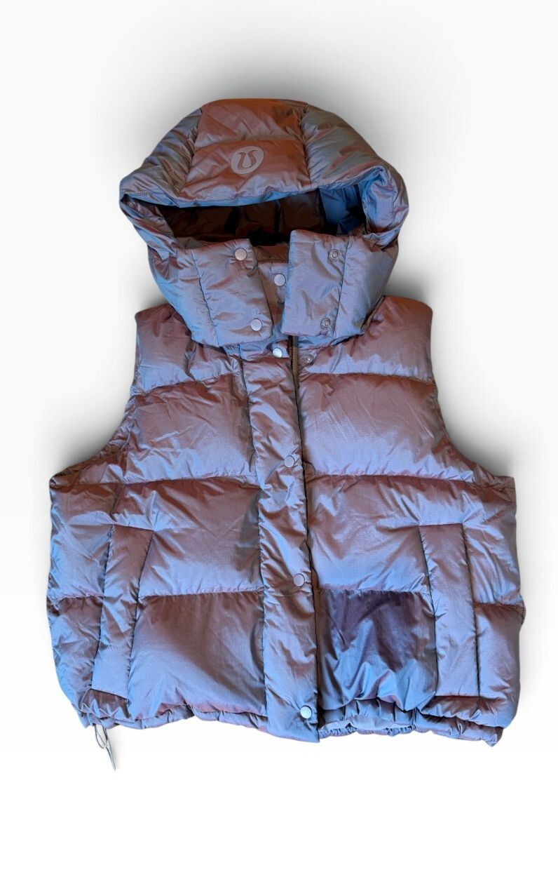 Lululemon Wunder Puff 600-Down-Fill Cropped Vest