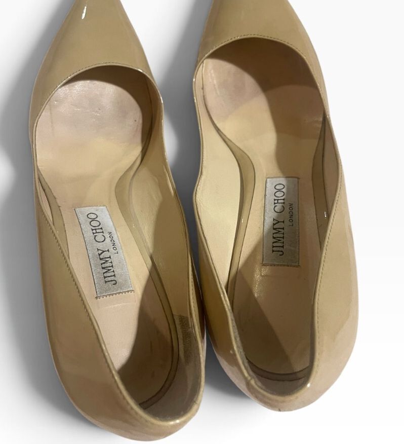 Jimmy Choo Patent Pumps - Size 39