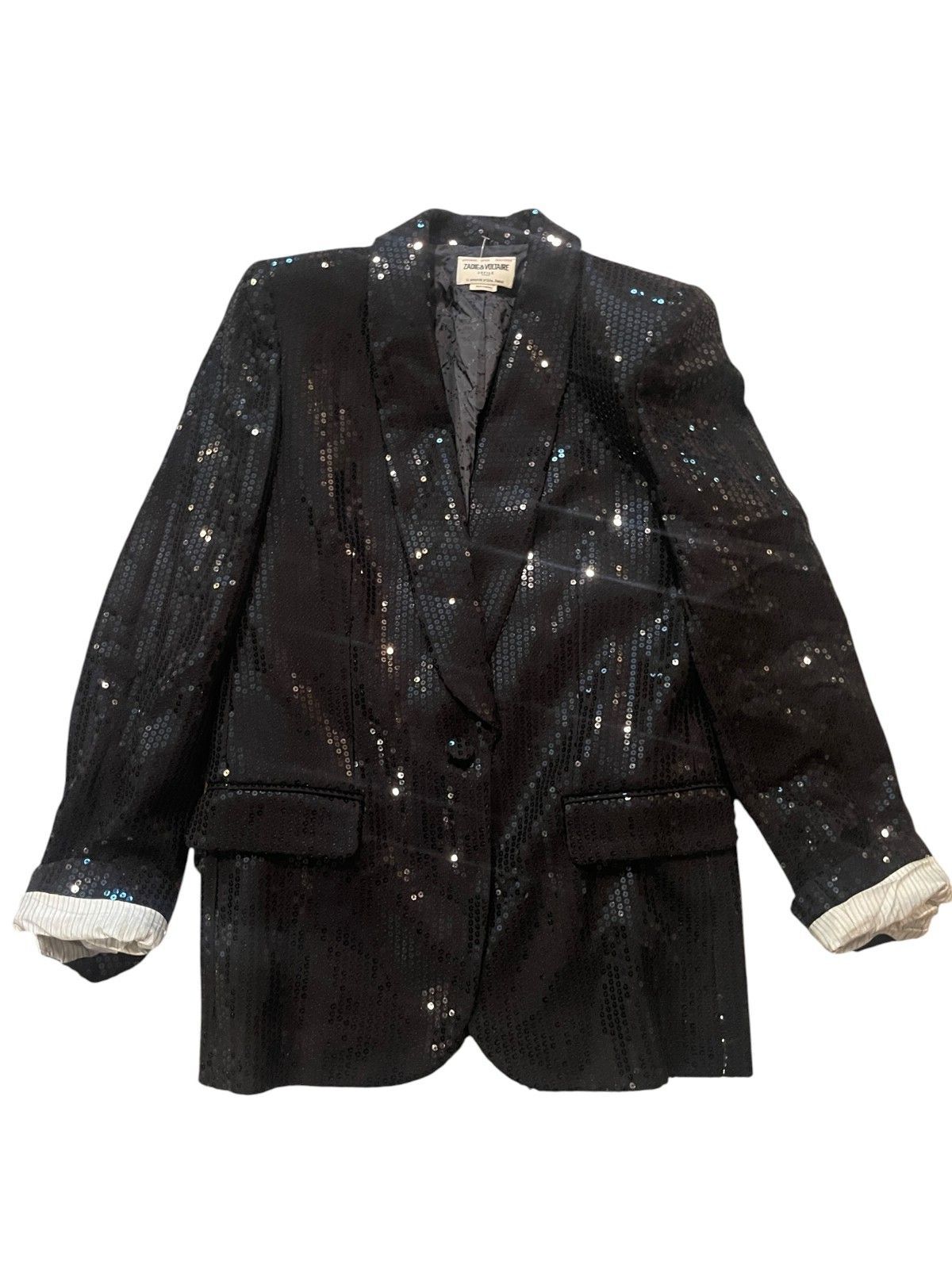 Zadig & Voltaire Vive Sequined Blazer - Size 38