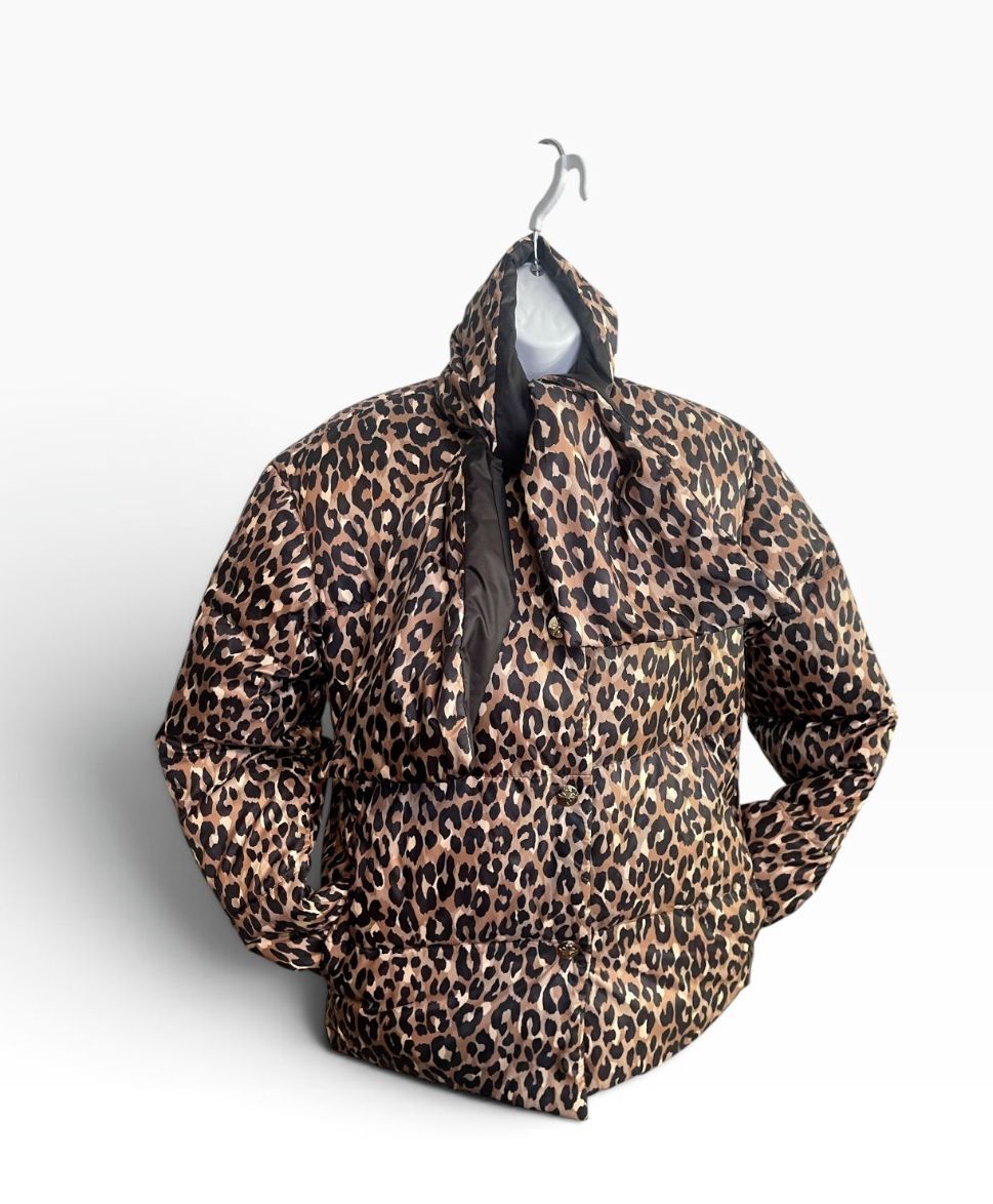 Kate Spade reversible puffer coat w/ Scarf