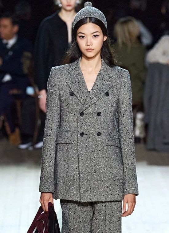 NWT Marc Jacobs Tweed Shaped Jacket with Strass