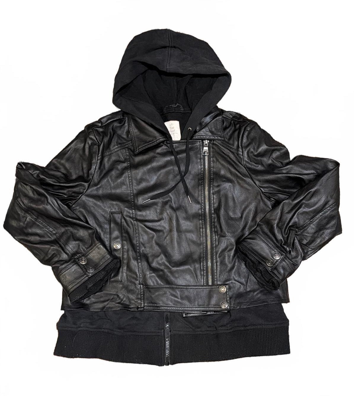 We The Free hoodie/moto Jacket