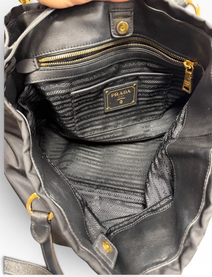 Prada Tessuto nylon top handle bag