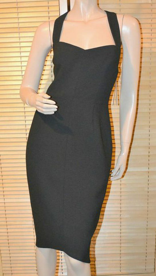 UNUSED Black Halo Bodycon Dress Size 8